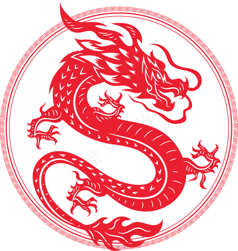 中国风金色龙元素古风水墨龙png免抠透明素材装饰图片PS素材