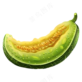 免抠一片蜜瓜