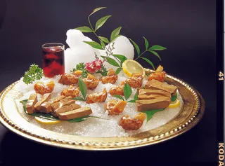 花螺鹅肝刺身拼  98元份