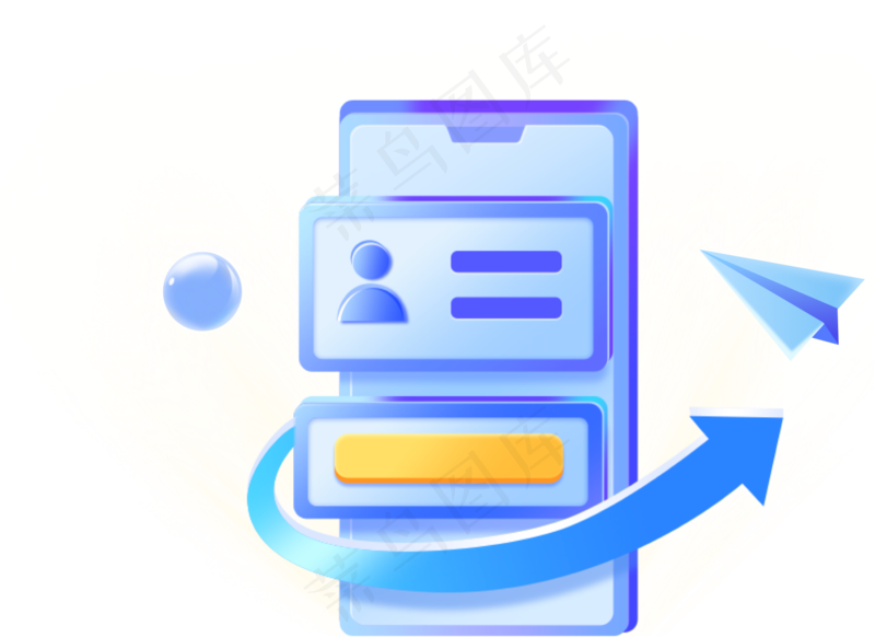 蓝色科技风图标