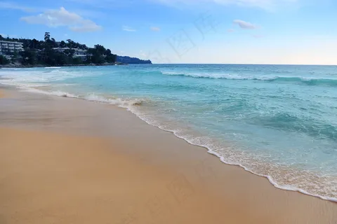 大海沙滩图片 大海沙滩图片