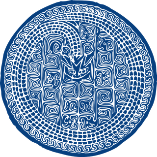 古代青花瓷图案花纹中国风图案祥云纹理传统图腾PNG免扣素材