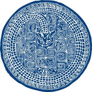古代青花瓷图案花纹中国风图案祥云纹理传统图腾PNG免扣素材