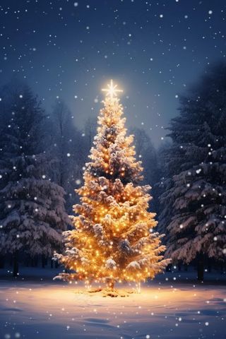 冬天圣诞温馨背景