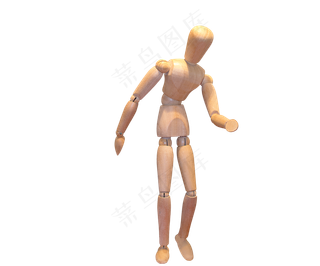 免抠木偶绘画参考人偶