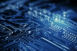 电脑芯片电子板