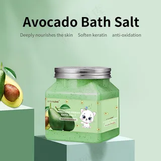 牛油果浴盐磨砂膏