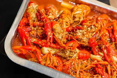 麻辣小龙虾美食