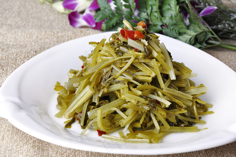 炝香浆水菜  18元
