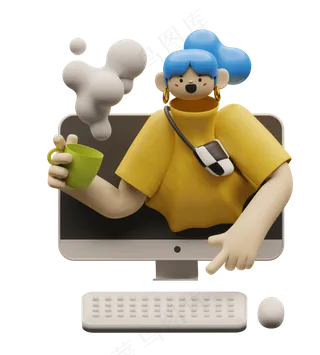 2.5d15人物立体免扣元素