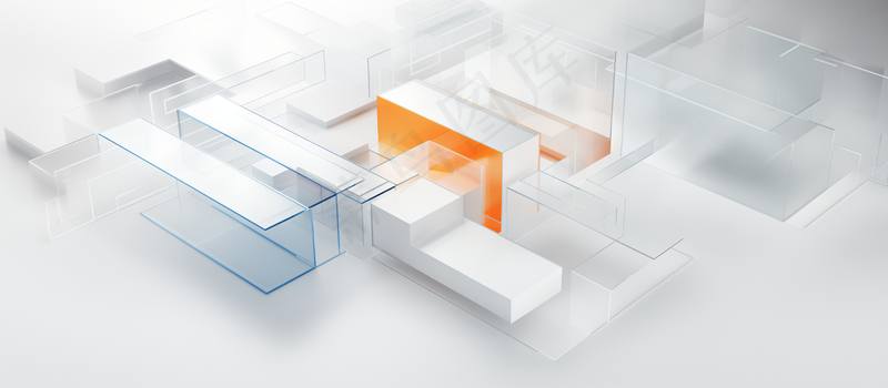 不规则科技背景