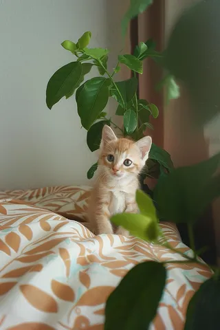 猫咪宠物猫可爱动物摄影图