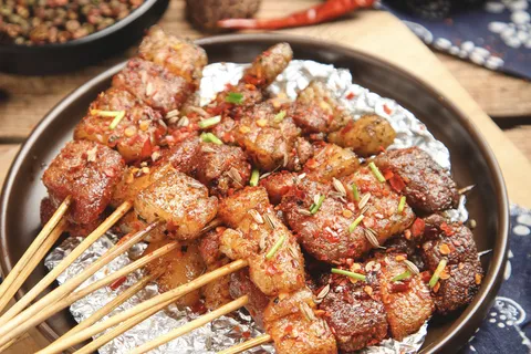 烤串烤肉美食