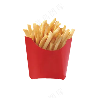 免抠油炸薯条