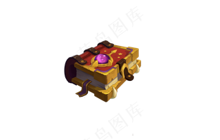 UI道具，魔法书，立体书本