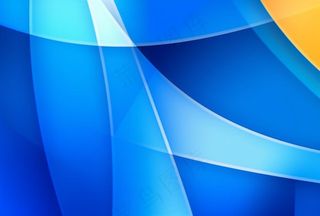 蓝色几何形线条科技背景