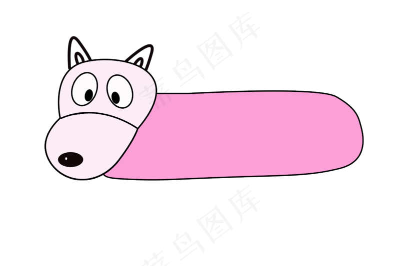 卡通聊天对话方框气泡可爱边框PNG透明免抠装饰图案 PS设计