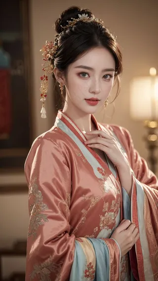 古装风美女AI设计