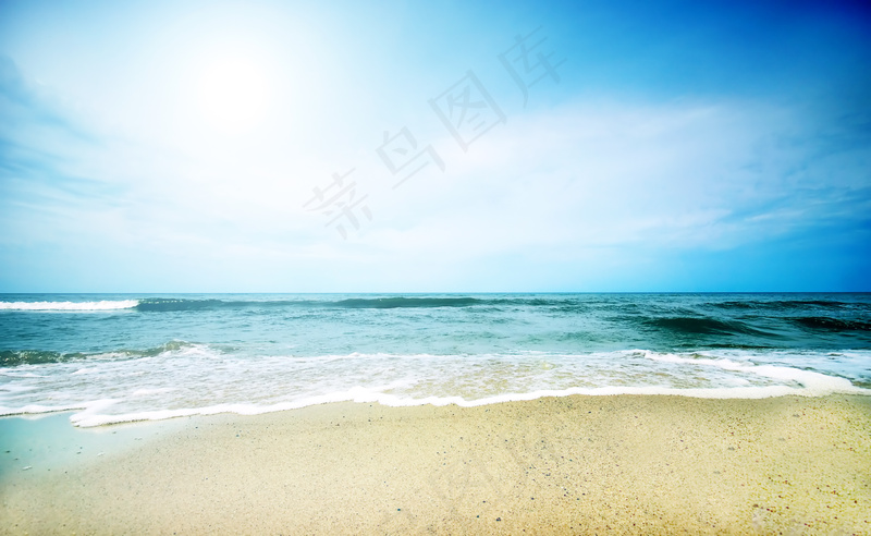 大海沙滩高清