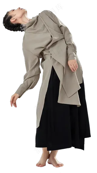 免抠中国风现代舞人物