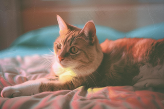 猫咪宠物猫可爱动物摄影图