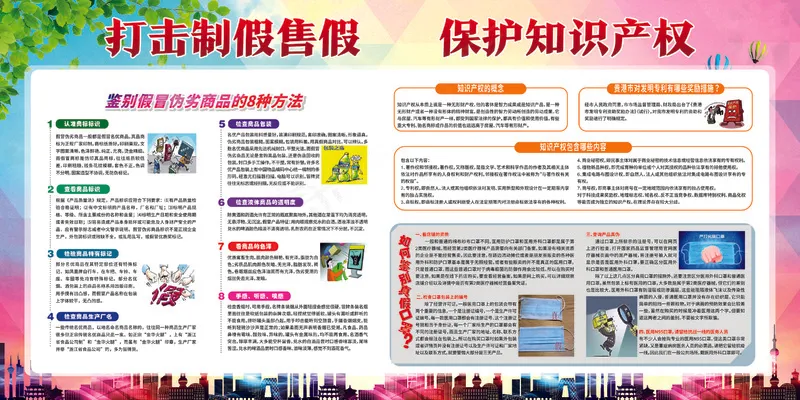 知识产权保护cdr矢量模版下载