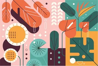 平面设计背景运动风配色AI模板 (13)