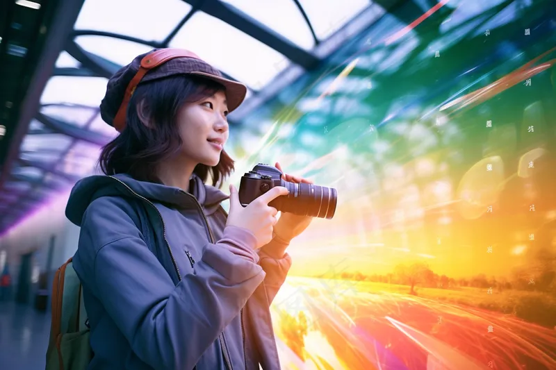 用相机捕捉美好瞬间摄影图(4032x2688)