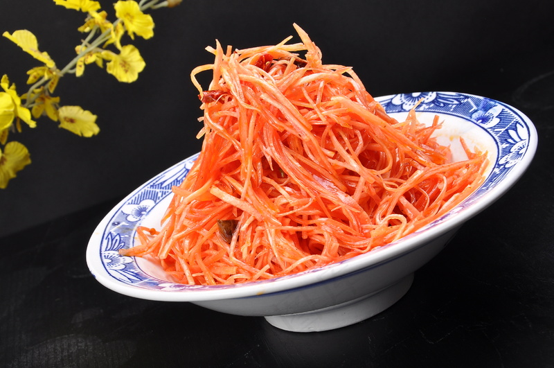 炝拌红萝卜丝 9