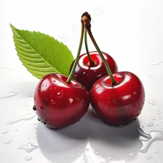 新鲜樱桃车厘子水果摄影图 新鲜樱桃车厘子水果摄影图