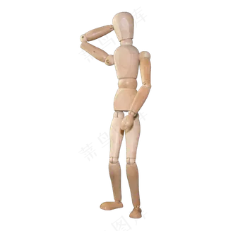 免抠木偶绘画参考人偶