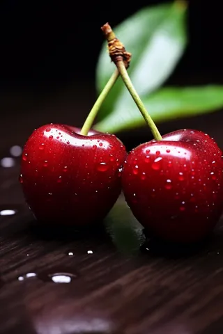 新鲜樱桃车厘子水果摄影图
