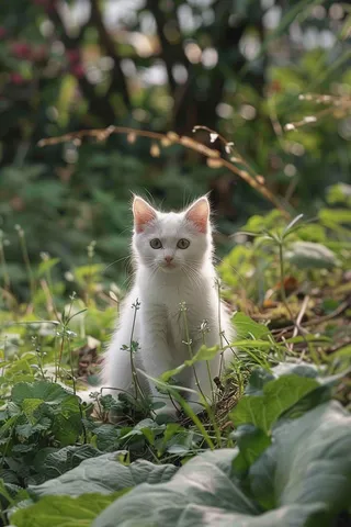 猫咪宠物猫可爱动物摄影图