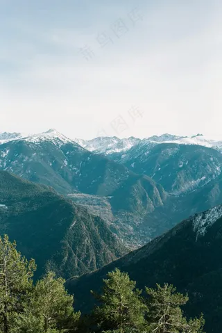 数不尽的群山与山谷