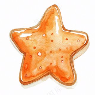 星星五角星天气卡通插画免抠