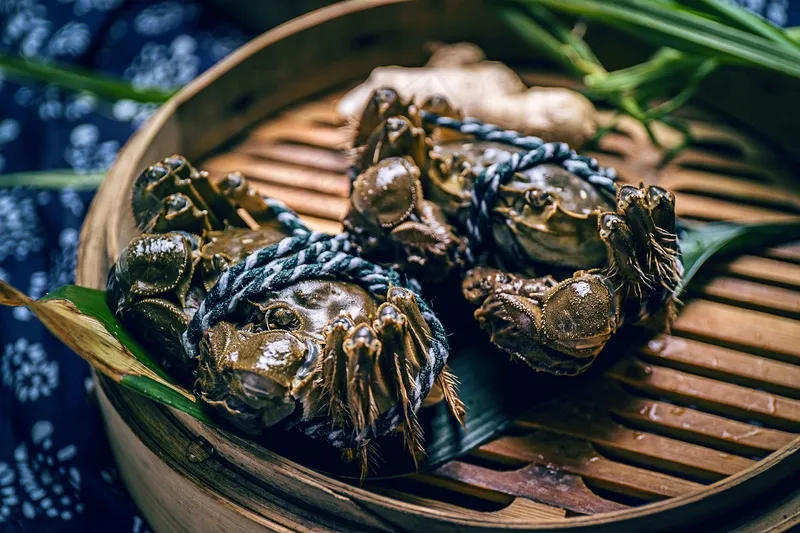 大闸蟹美食食材