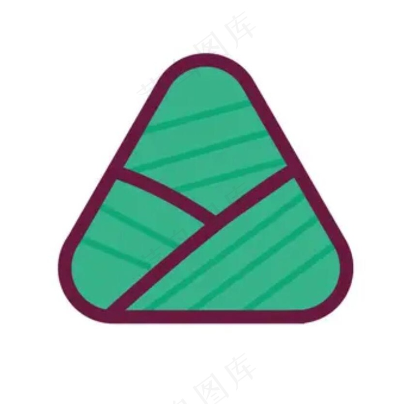 矢量免抠粽子cdr矢量模版下载