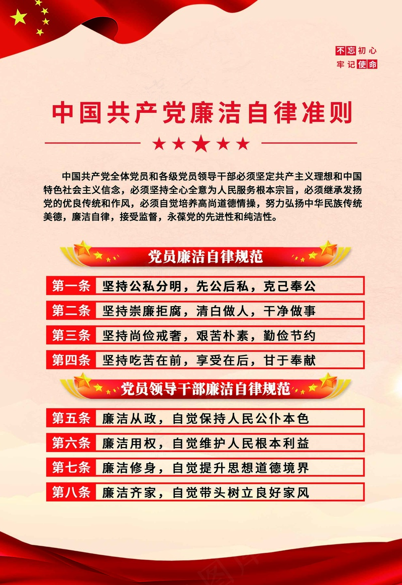 党员的义务psd模版下载