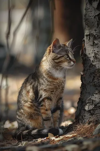 猫咪宠物猫可爱动物摄影图