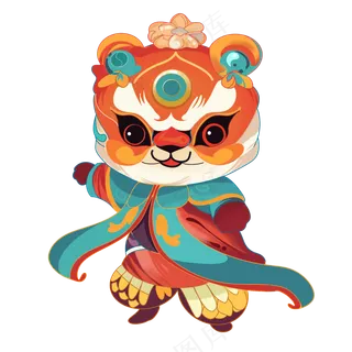 简约扁平卡通儿童插画