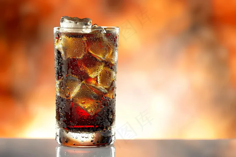可乐汽水冰饮摄影图(4032x2688)