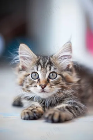 猫咪宠物猫可爱动物摄影图