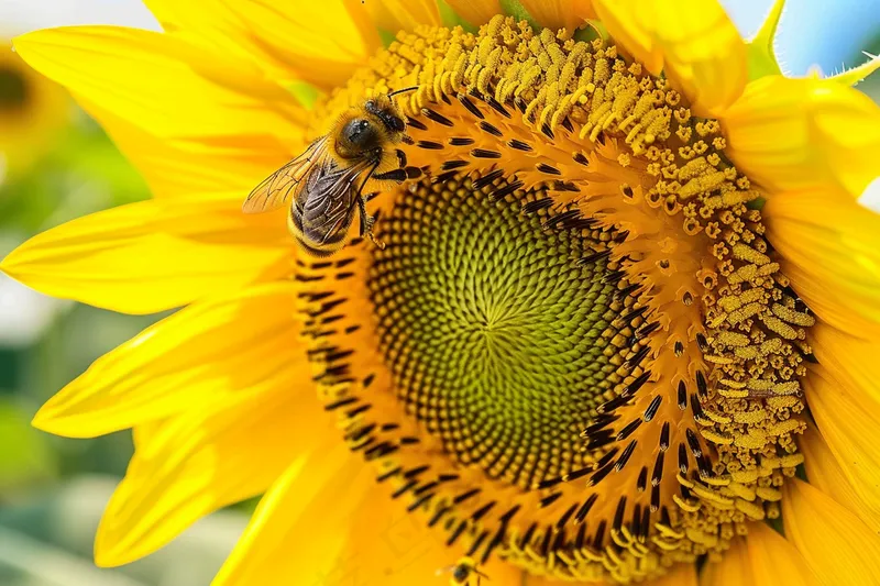 向日葵向阳鲜花摄影图(4032x2688)