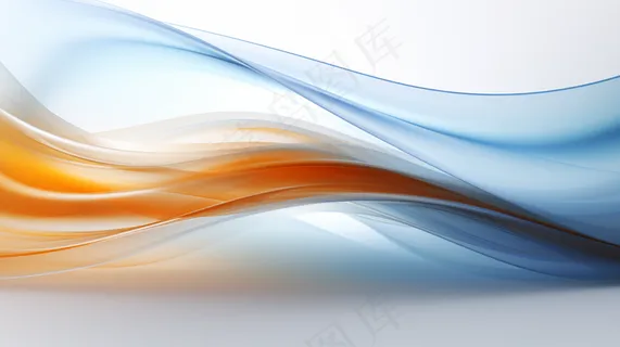 橙蓝色渐变背景