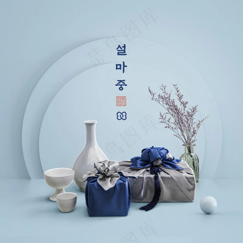 C4D包装12背景psd模版下载