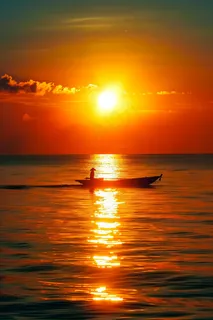 清晨日出朝霞云层摄影图