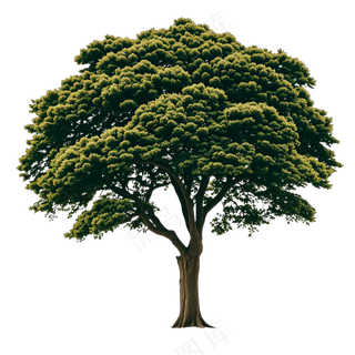 PSD免抠广玉兰树