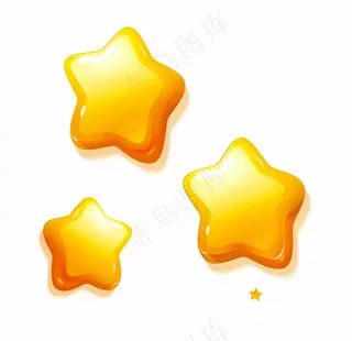 小星星天气卡通插画免抠