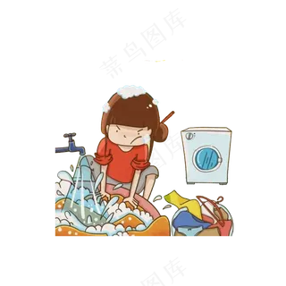 洗衣服 洗衣素材 