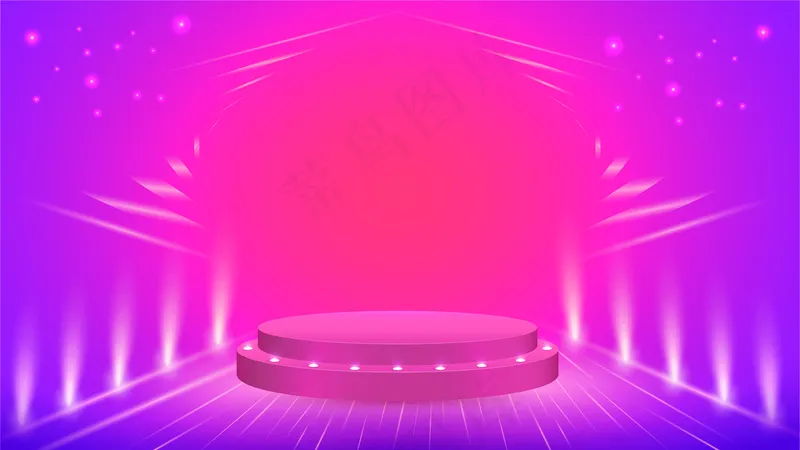 电商活动促销海报背景ai矢量模版下载